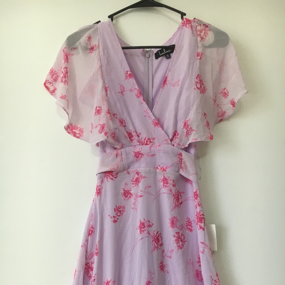 Maxi floral dress